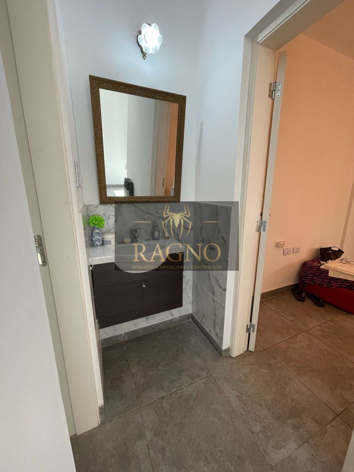 Departamento en venta en B Pueyrredon Mejico 1117 un dormitorio con patio de 39 mts CON ESCRITURA APPTO CREDITO